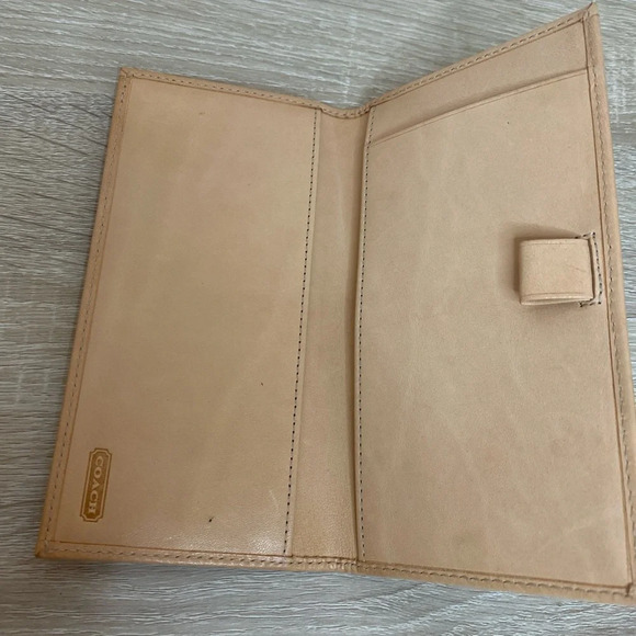 Coach Logo Checkbook Wallet - Picture 3 of 12